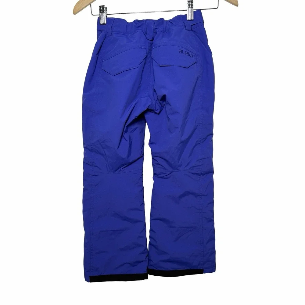 Burton Girls Sweetart Snow Pants Size S 7/8 Blue DryRide Insulated Ski Snowboard